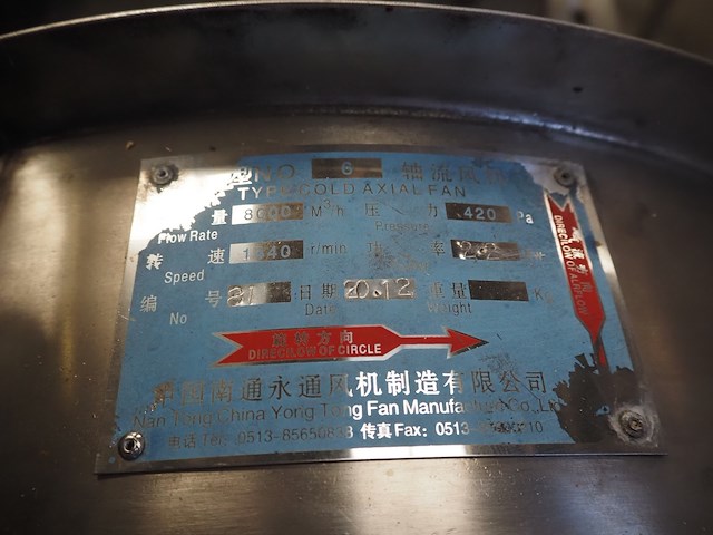 Nan tong china yong tong fan manufacture co. ltd - afbeelding 12 van  13