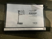 Nano 830sp plus hoogwerker - afbeelding 9 van  9