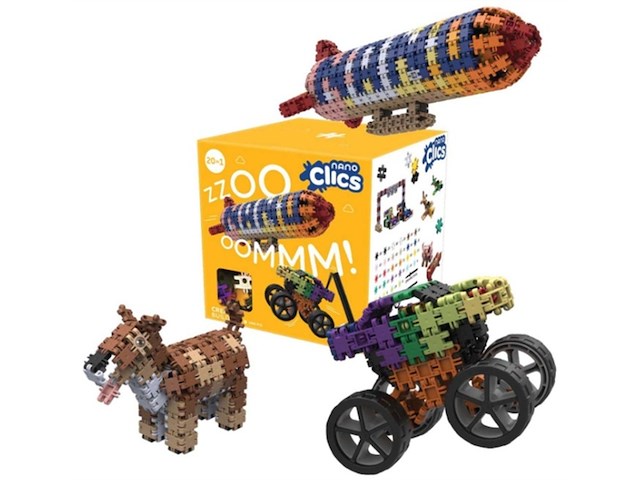 Nano clics creative builders 1000 piece set 20 in 1 bouwblokken - afbeelding 1 van  1