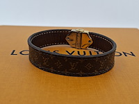 Nano monogram bracelet, louis vuitton, armband, bruin, goud - afbeelding 4 van  10