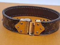 Nano monogram bracelet, louis vuitton, armband, bruin, goud - afbeelding 5 van  10
