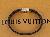 Nano monogram bracelet, louis vuitton, armband, bruin, goud - afbeelding 7 van  10