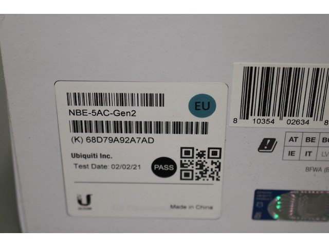 Nanobeam nbe-5ac-gen2 point-to-point wifi unit - afbeelding 3 van  11