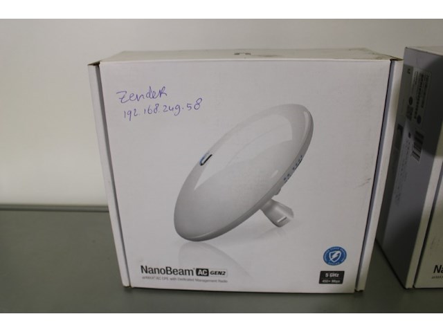 Nanobeam nbe-5ac-gen2 point-to-point wifi unit - afbeelding 1 van  11