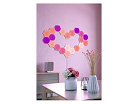 Nanoleaf shapes hexagons starterkit slimme verlichting 15 led/rgb - afbeelding 3 van  5