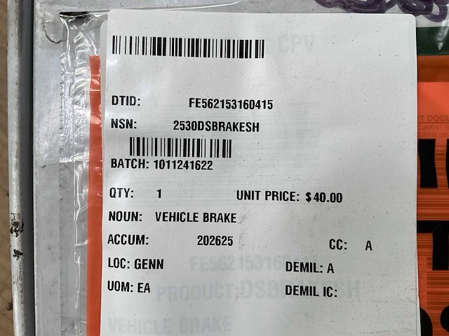Napa set brake shoes (2x) - afbeelding 4 van  4
