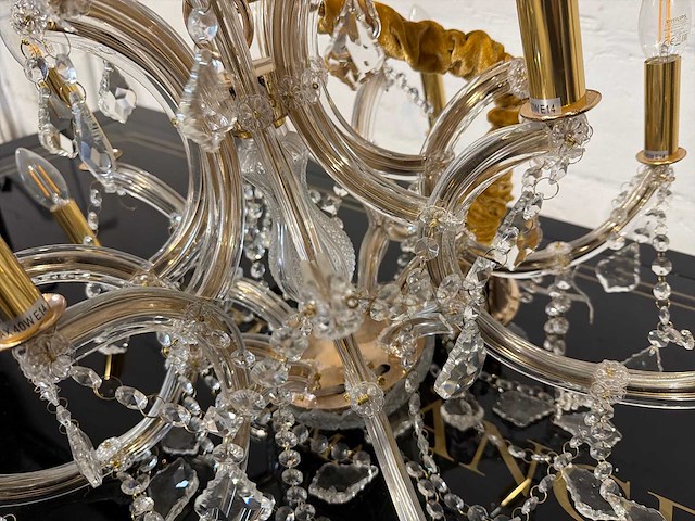 Napoleon sp12 oro kroonluchter (5x) - afbeelding 4 van  8