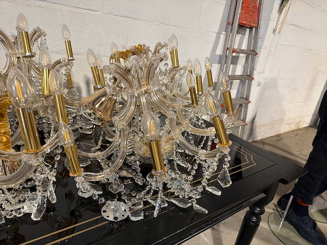 Napoleon sp12 oro kroonluchter (5x) - afbeelding 6 van  8