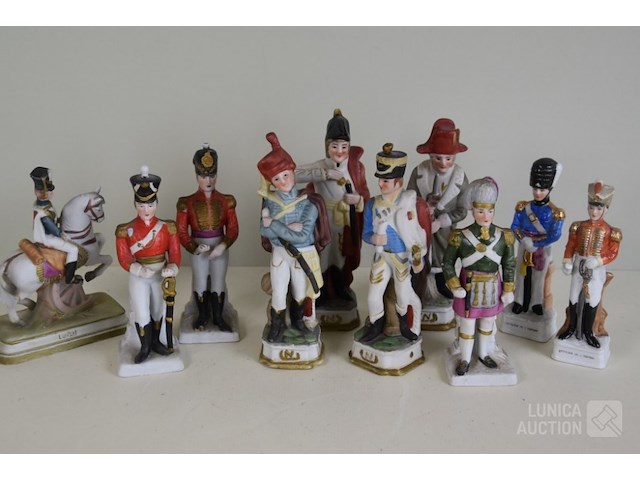 Napoleontische militaire beeldjes - afbeelding 1 van  11