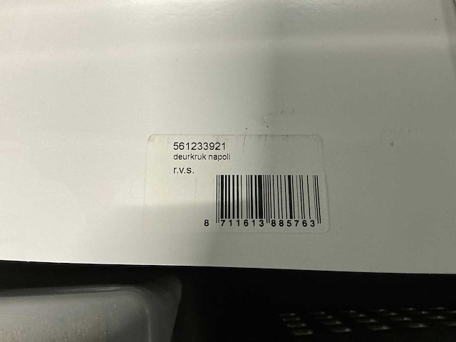 Napoli rvs deurkruk (40x) - afbeelding 4 van  4
