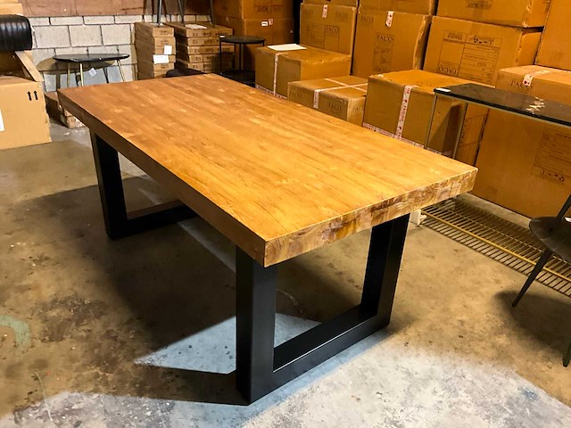 Naraga eetkamertafel - afbeelding 3 van  8