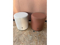 Narbutas - hocker ø40x45cm (2x) - afbeelding 2 van  4