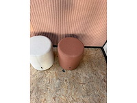 Narbutas - hocker ø40x45cm (2x) - afbeelding 3 van  4