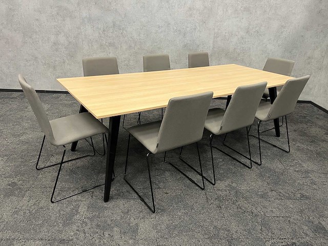 Narbutas moon - 8p design opstelling 240x100 taupe - afbeelding 5 van  25