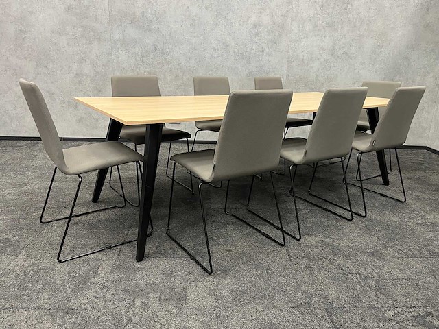 Narbutas moon - 8p design opstelling 240x100 taupe - afbeelding 1 van  25