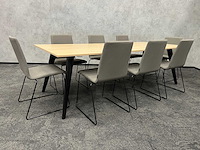 Narbutas moon - 8p design opstelling 240x100 taupe - afbeelding 1 van  25