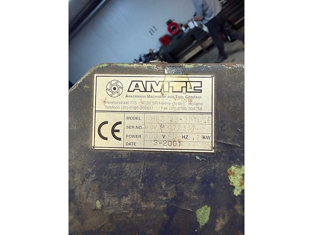 Narvik - 2001 - hbz23-30 - metalen horizontale bandzaagmachine - afbeelding 3 van  12