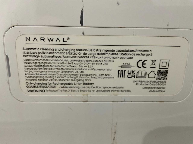 Narwal - robot stofzuiger en dweilmachine - afbeelding 2 van  11