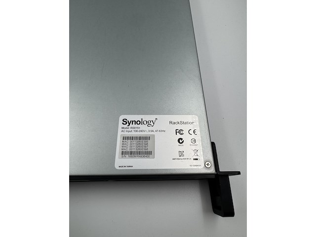 Nas server met 4x 8tb (32tb totaal), synology, rackstation rs815+, zwart, 2017 - afbeelding 3 van  8