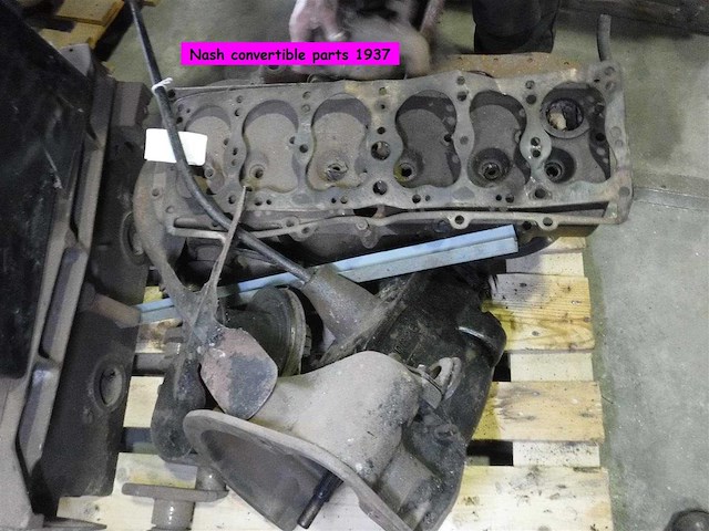 Nash-healey engine, gearbox & parts | rare american-british classic drivetrain - afbeelding 10 van  13