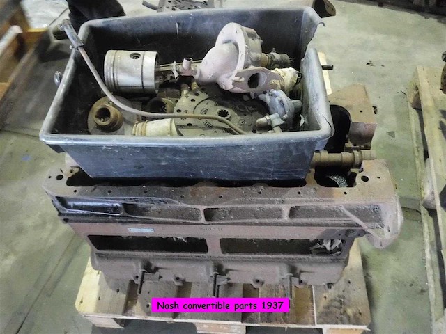 Nash-healey engine, gearbox & parts | rare american-british classic drivetrain - afbeelding 11 van  13