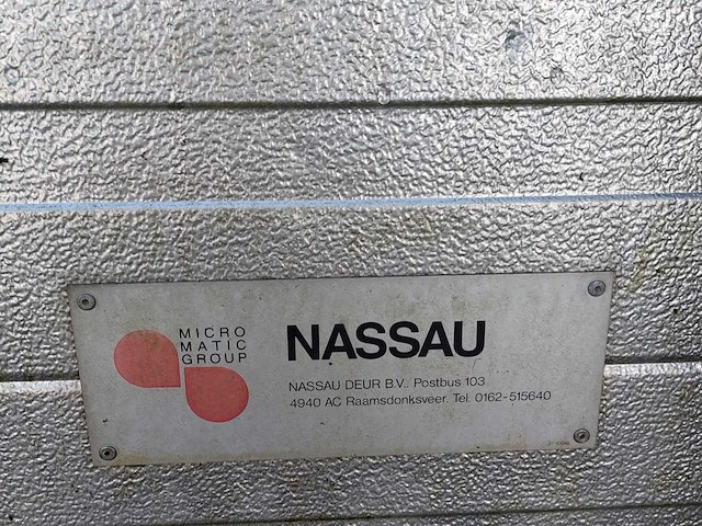 Nassau overheaddeur (2x) - afbeelding 5 van  5