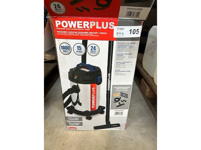 Nat- en droogzuiger powerplus - afbeelding 3 van  6