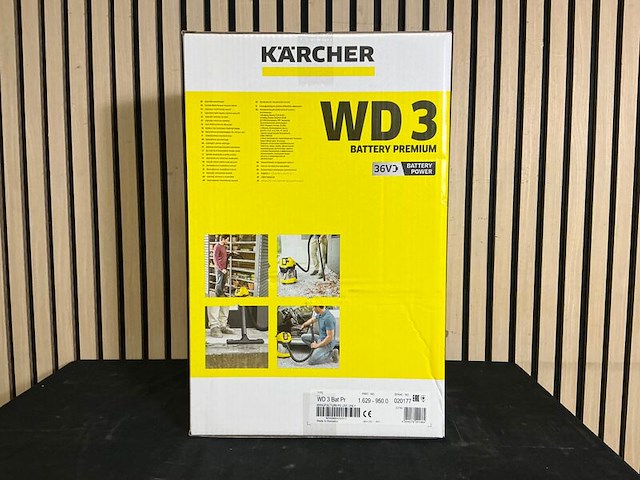 Nat/ droogzuiger kärcher, wd3 - afbeelding 2 van  6