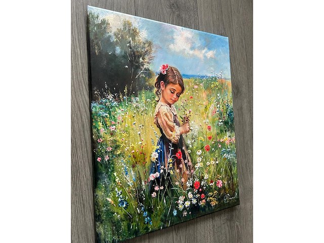 Natalia mas (xx-) "girl in flower meadow" - afbeelding 2 van  8