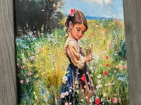 Natalia mas (xx-) "girl in flower meadow" - afbeelding 2 van  8