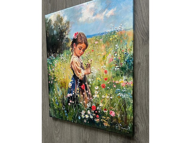 Natalia mas (xx-) "girl in flower meadow" - afbeelding 3 van  8