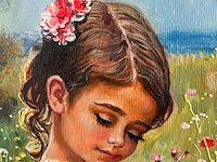 Natalia mas (xx-) "girl in flower meadow" - afbeelding 6 van  8