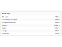 Natazzi - donna - bankstel - afbeelding 10 van  18