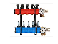 Nathan 4010 vloerverwarmingverdeler 5 groepen