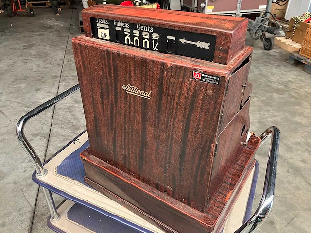 National - ncr - vintage - old skool - cash register - afbeelding 4 van  11