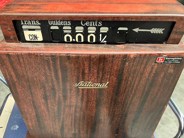 National - ncr - vintage - old skool - cash register - afbeelding 5 van  11