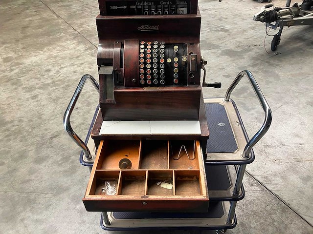 National - ncr - vintage - old skool - cash register - afbeelding 6 van  11