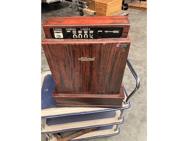 National - ncr - vintage - old skool - cash register - afbeelding 10 van  11