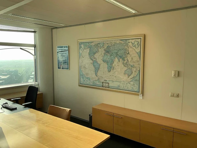 National geographic wereldkaart 193x130cm - afbeelding 2 van  5