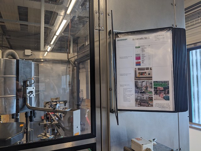 Natlijm etiketeer machine, krones, bonamatic 090857, 1991 - afbeelding 2 van  35