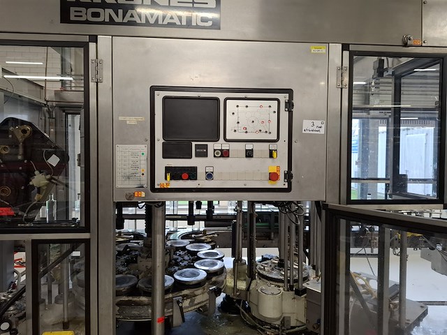 Natlijm etiketeer machine, krones, bonamatic 090857, 1991 - afbeelding 25 van  35