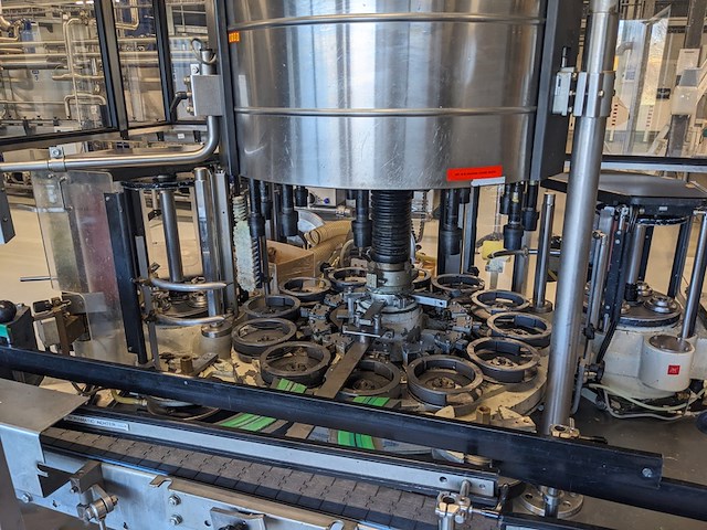 Natlijm etiketeer machine, krones, bonamatic 090857, 1991 - afbeelding 8 van  35