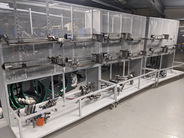 Natlijm etiketeer machine, krones, bonamatic 090857, 1991 - afbeelding 13 van  35