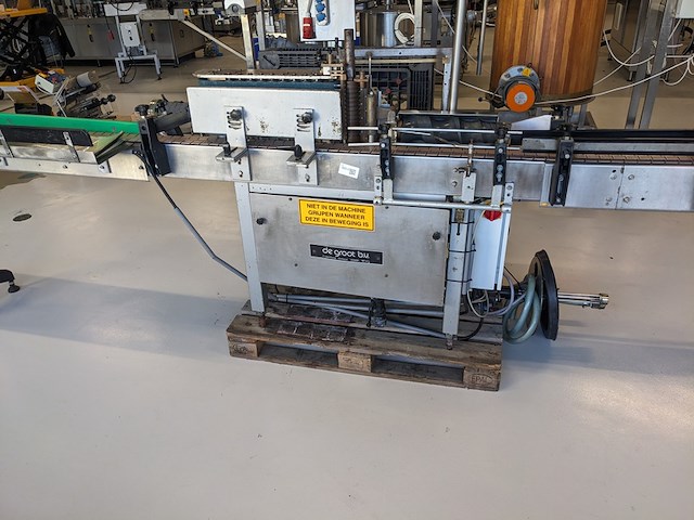 Natlijm etiketeer machine, langguth, e20 - afbeelding 7 van  14