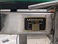 Natlijm etiketeer machine, langguth, e55 - 3/10, wit, 1986 - afbeelding 4 van  22