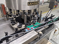 Natlijm etiketeer machine, langguth, e55 - 3/10, wit, 1986 - afbeelding 5 van  22