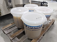 Natlijm etiketeer machine, langguth, e55 - 3/10, wit, 1986 - afbeelding 8 van  22