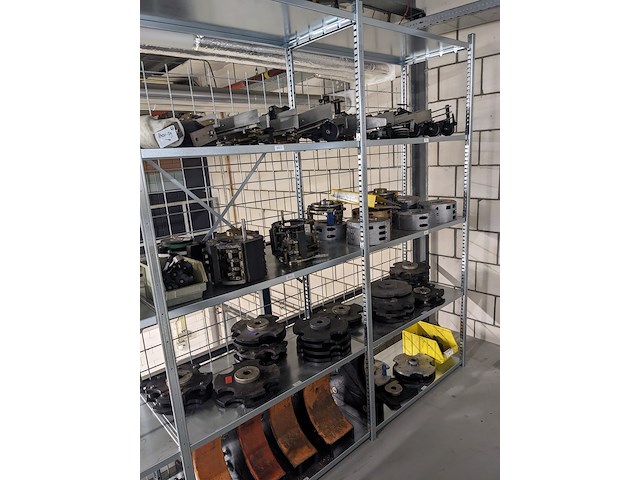 Natlijm etiketeer machine, langguth, e55 - 3/10, wit, 1986 - afbeelding 10 van  22