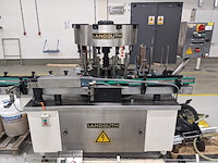 Natlijm etiketeer machine, langguth, e55 - 3/10, wit, 1986 - afbeelding 1 van  22