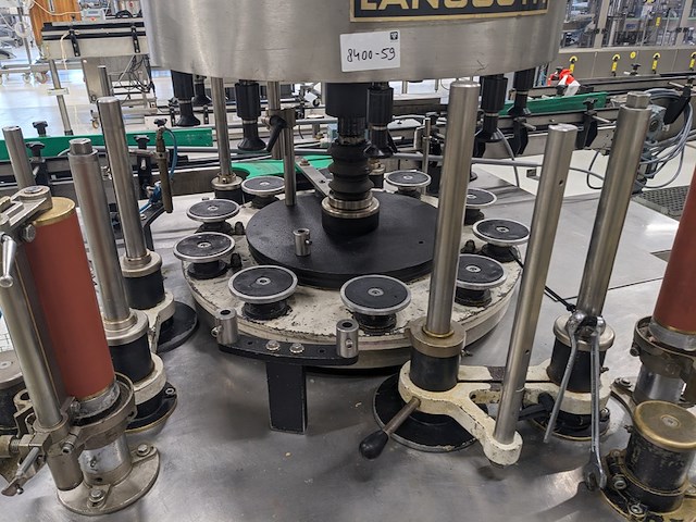 Natlijm etiketeer machine, langguth, e55 - 3/10, wit, 1986 - afbeelding 16 van  22